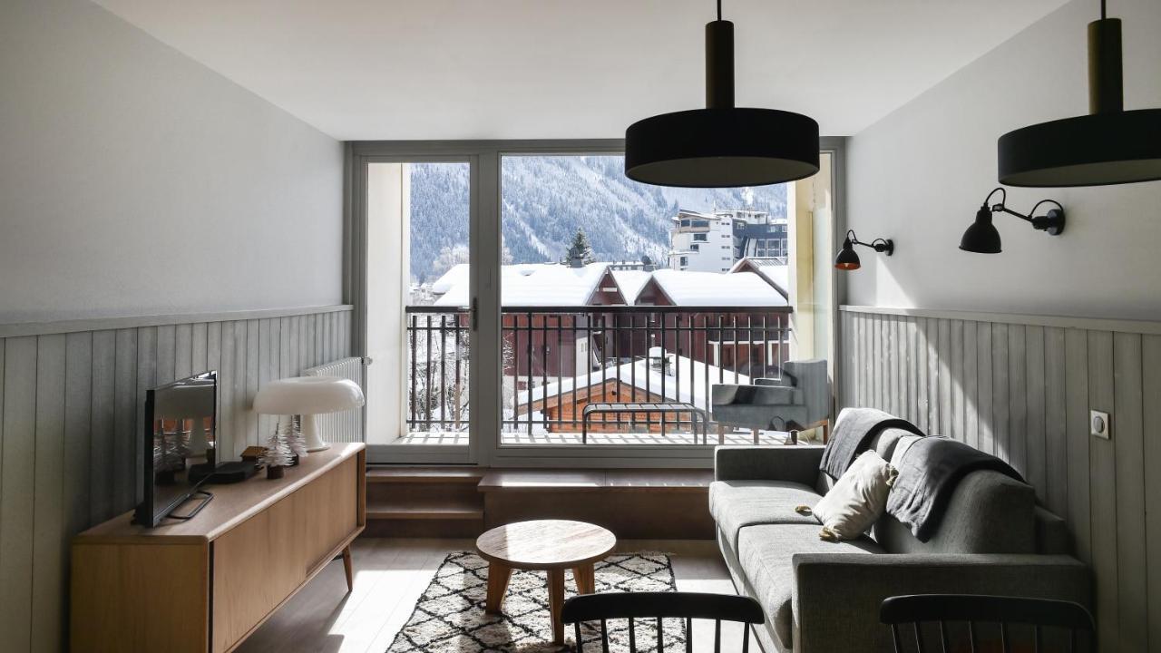 Appartement La Vallee Blanche Avec Parking Gratuit Шамоні Екстер'єр фото